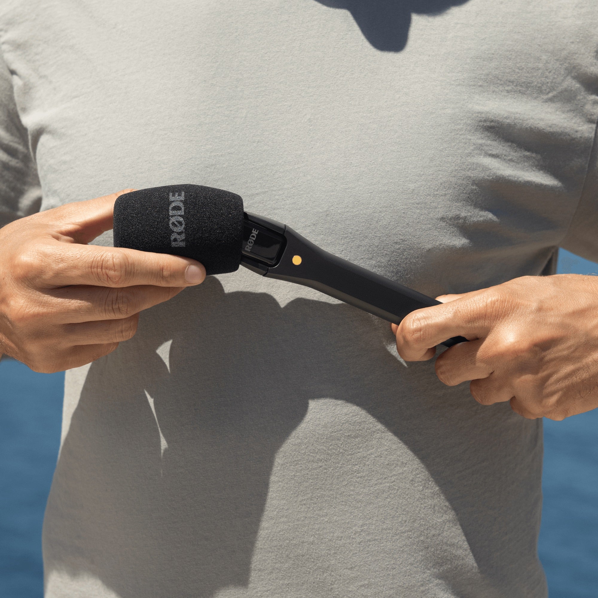 RODE - Interview Micro Handheld Adaptor for Wireless Micro - Uchwyt z POP Filtrem do Wireless Micro