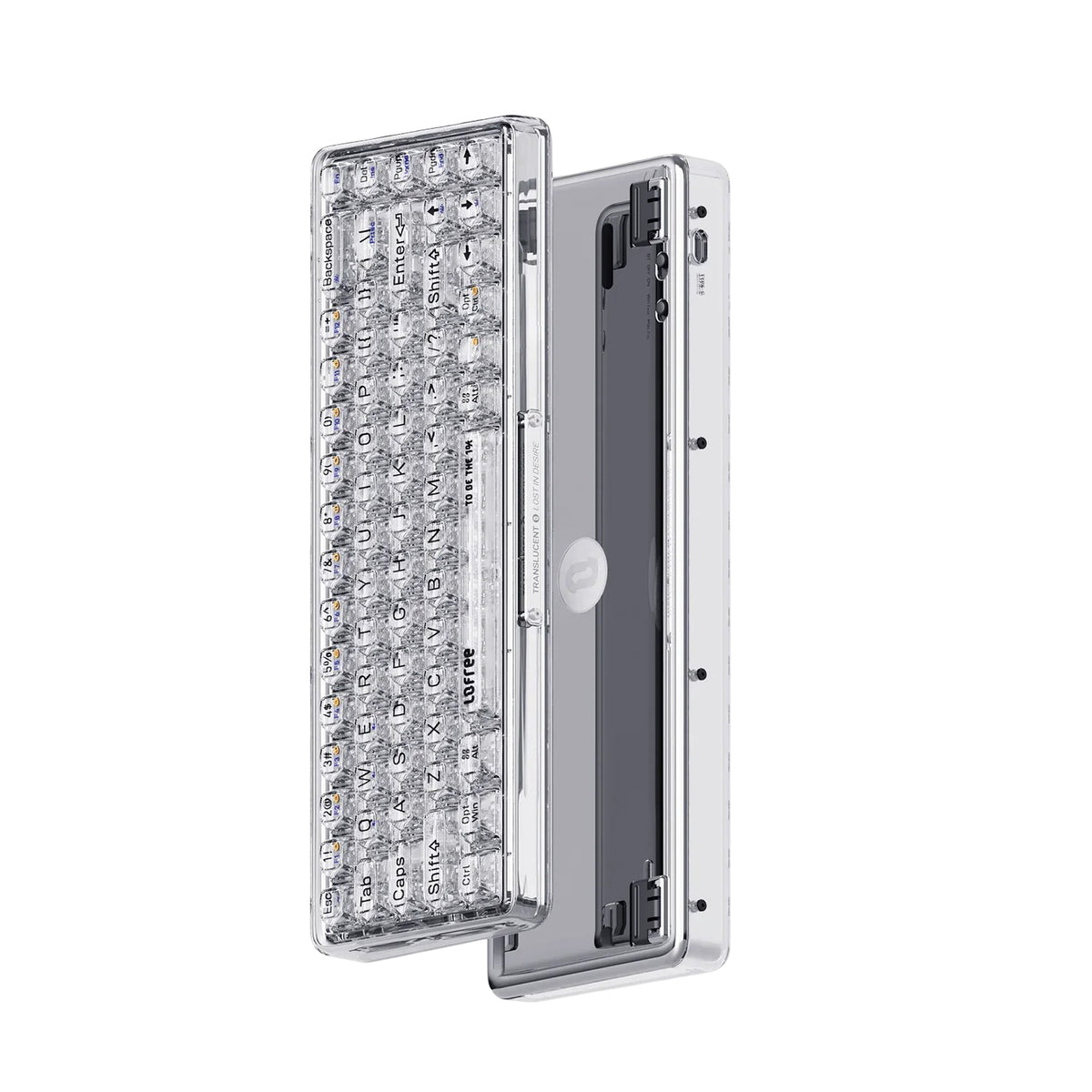 Lofree - 1% Mechanical Keyboard - Klawiatura Mechaniczna Transparent