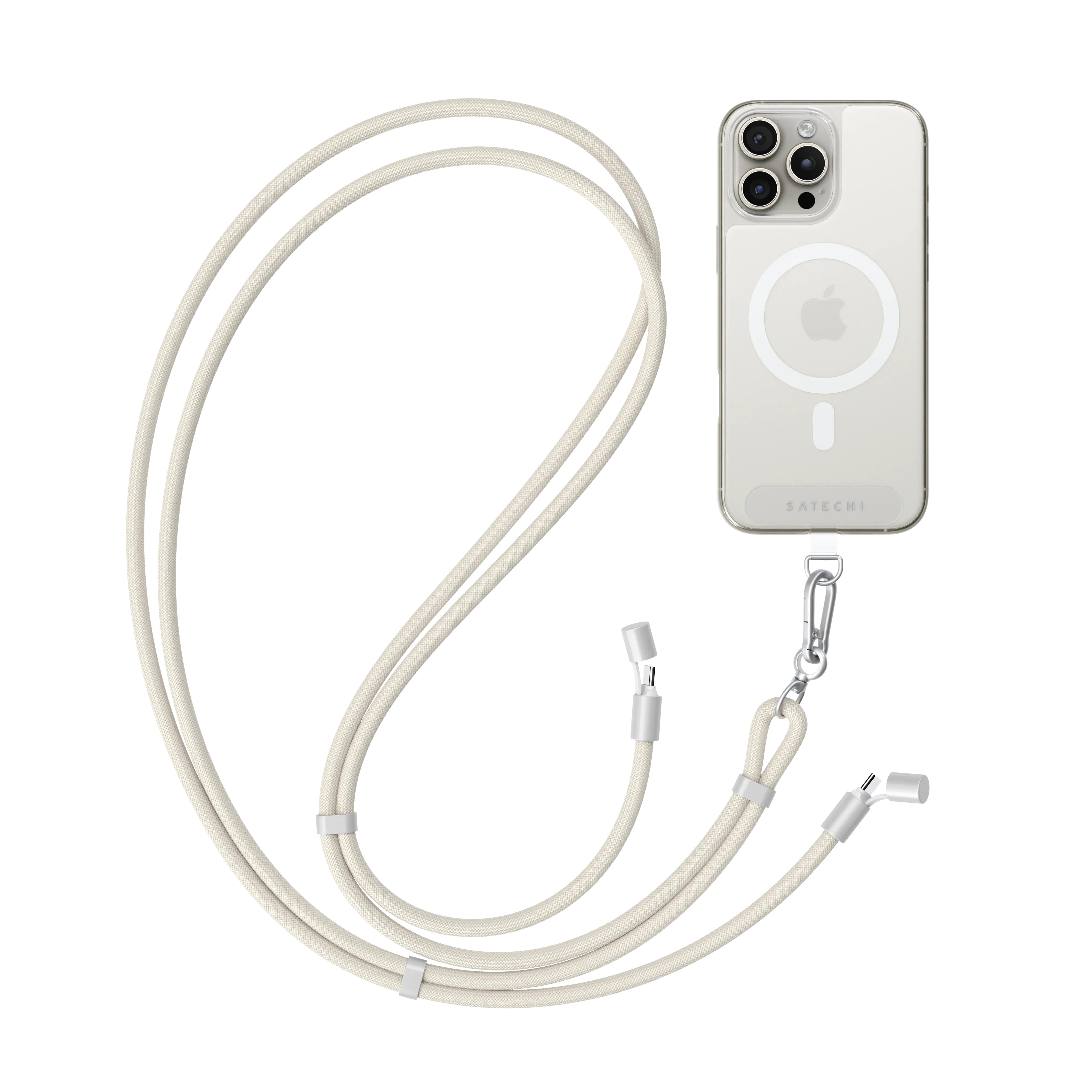 Satechi - OntheGo™ USB-C Lanyard Cable - Smycz z Kablem 2 w 1 USB-C
