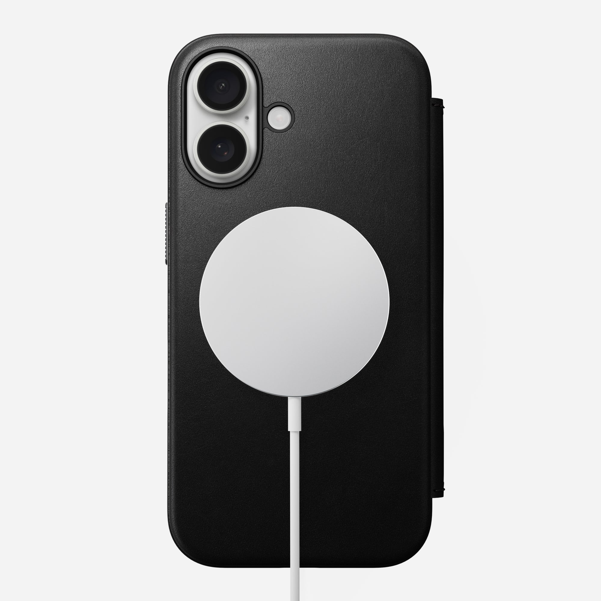 Nomad – Modern Leather Folio for iPhone 16 with MagSafe - Skórzane Etui na iPhone z MagSafe