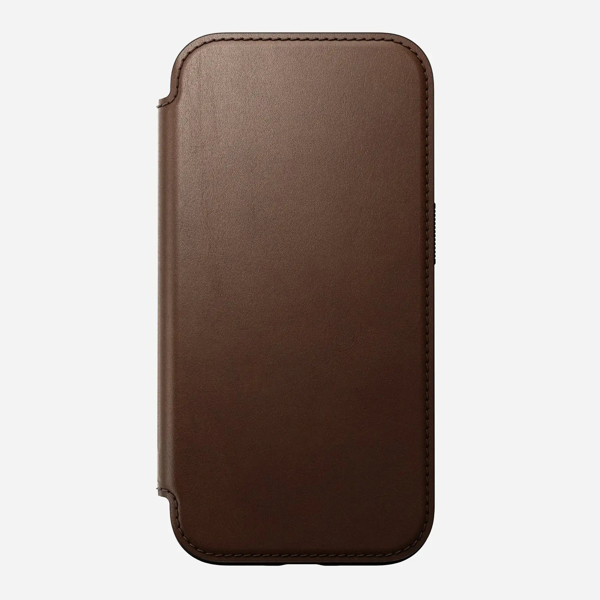 Nomad – Modern Leather Folio for iPhone 16 / Plus / Pro / Pro Max with MagSafe - Skórzane Etui na iPhone z MagSafe