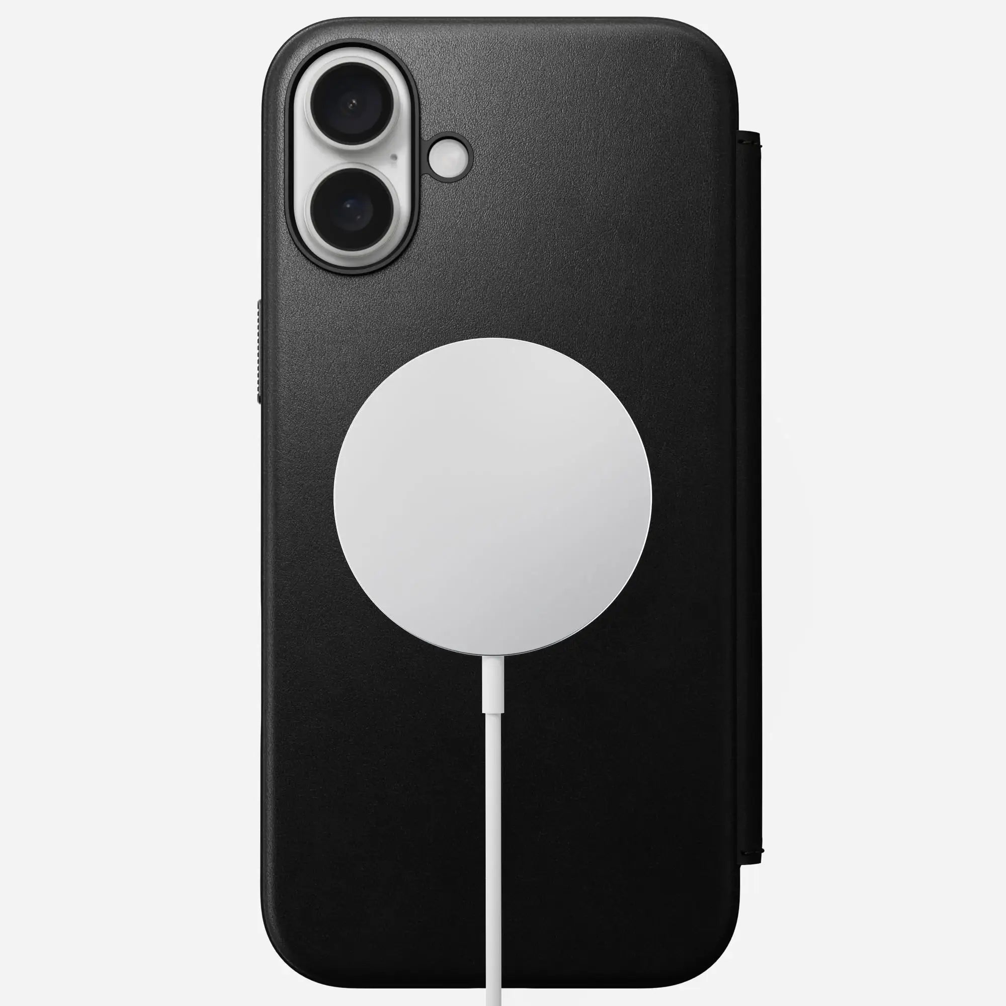Nomad – Modern Leather Folio for iPhone 16 / Plus / Pro / Pro Max with MagSafe - Skórzane Etui na iPhone z MagSafe