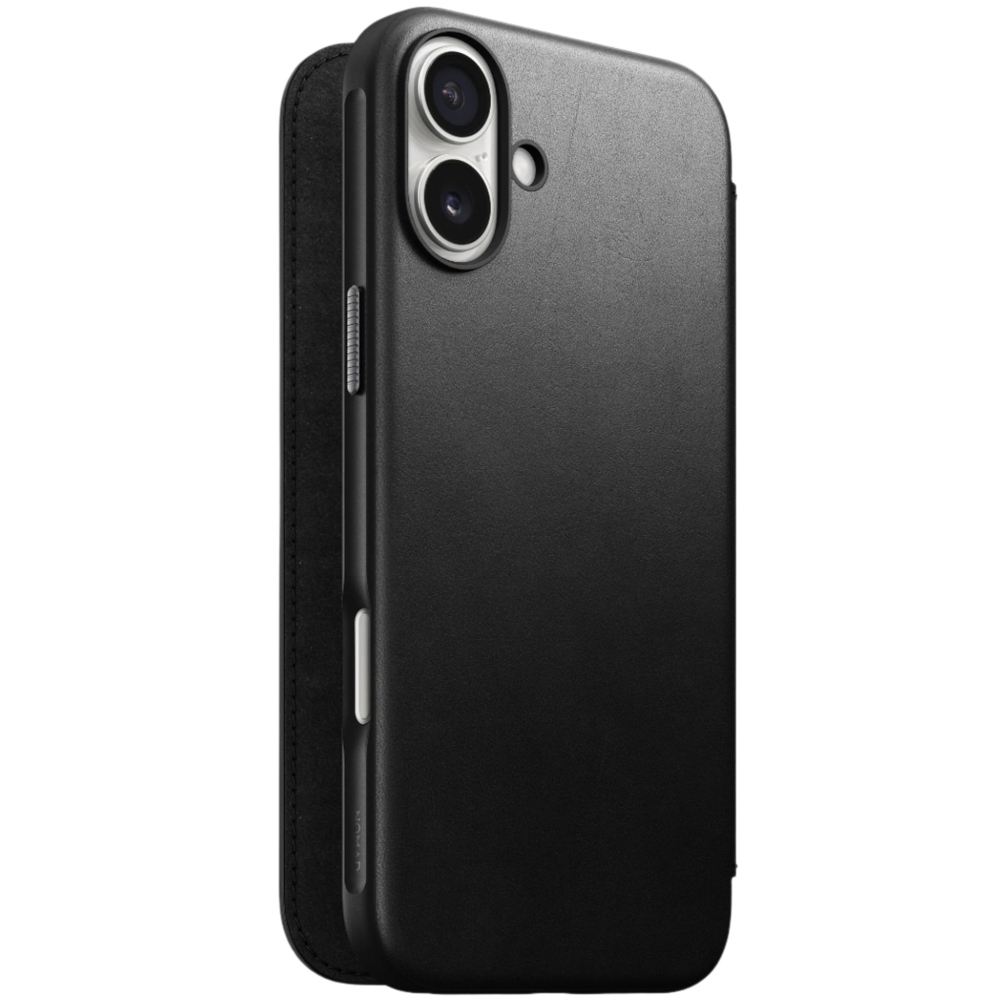 Nomad – Modern Leather Folio for iPhone 16 with MagSafe - Skórzane Etui na iPhone z MagSafe