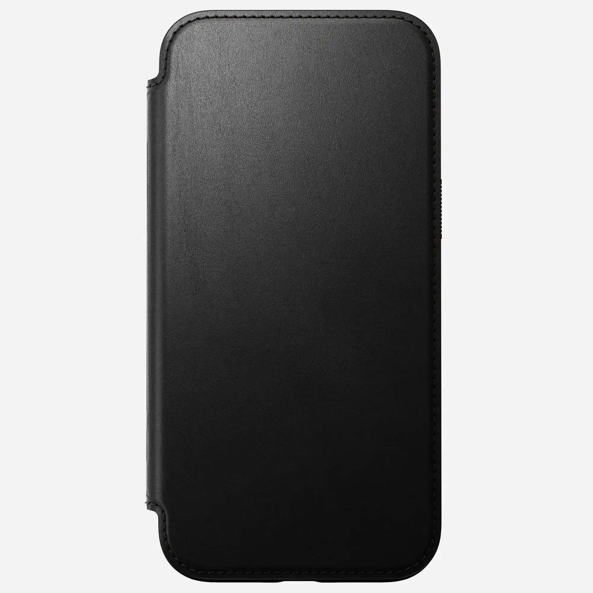Czarne etui na iPhone 16 Plus, futerał na smartfon, minimalistyczny design