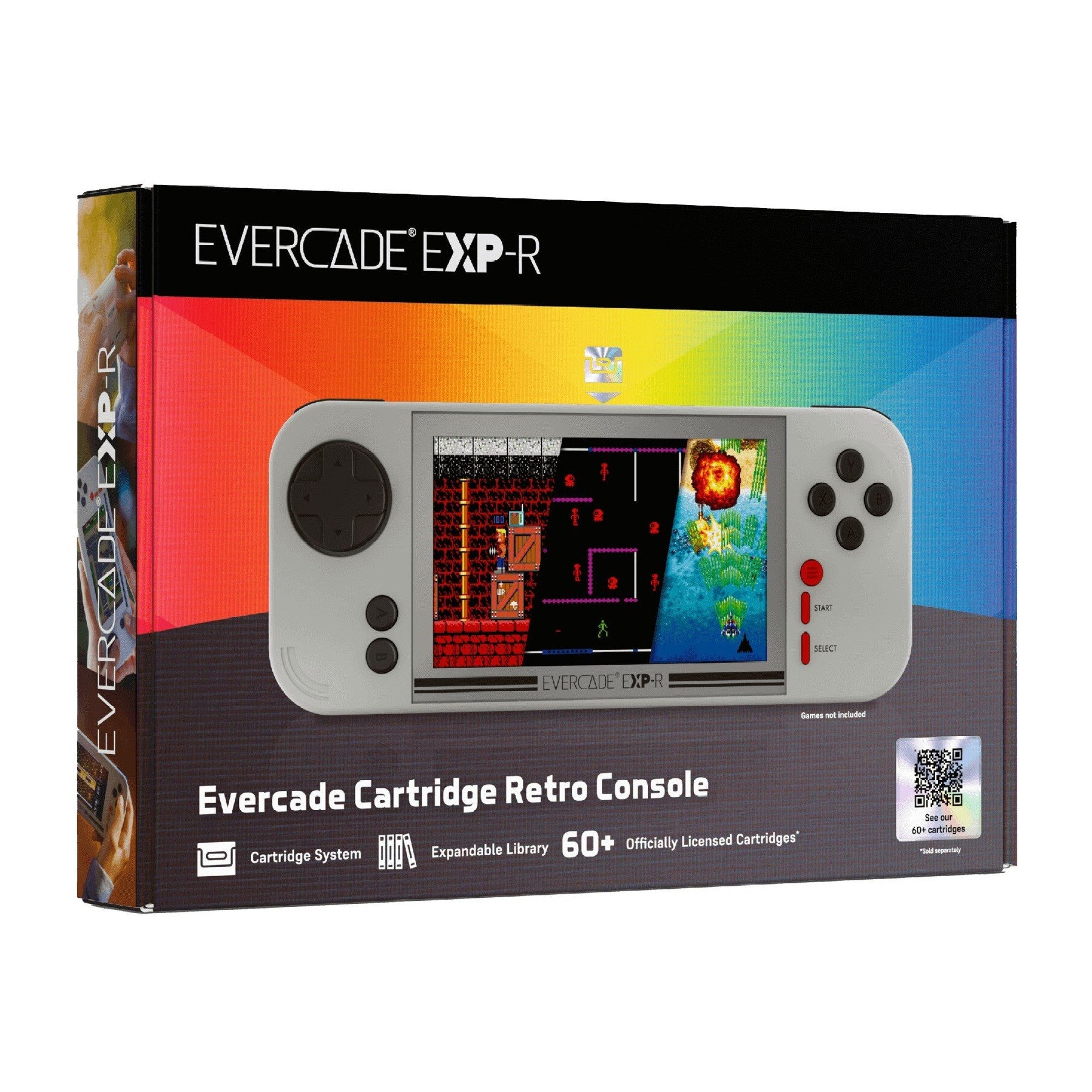 Evercade - EXP-R Retro Console - Przenośna Konsola Retro