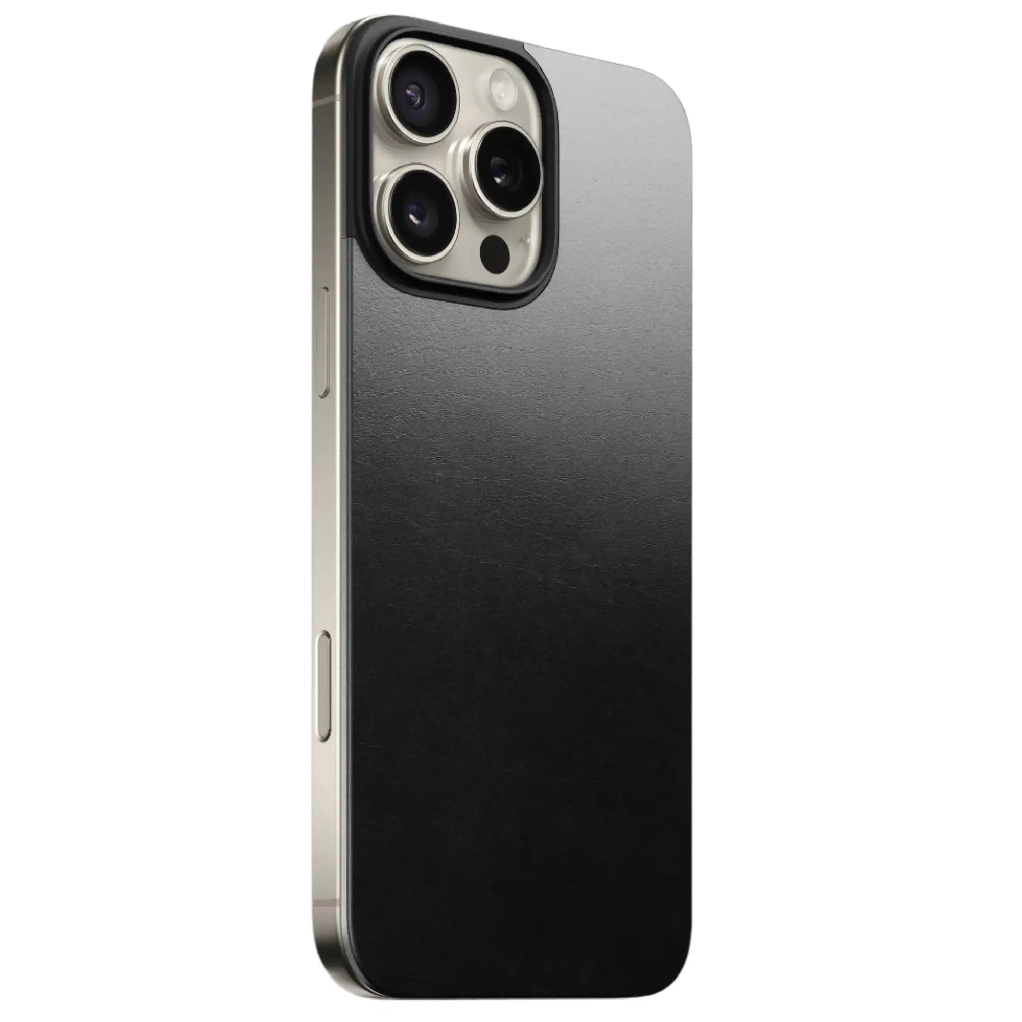 Nomad – Magnetic Leather Back for iPhone 16 Pro Max with MagSafe - Skórzane Etui na iPhone