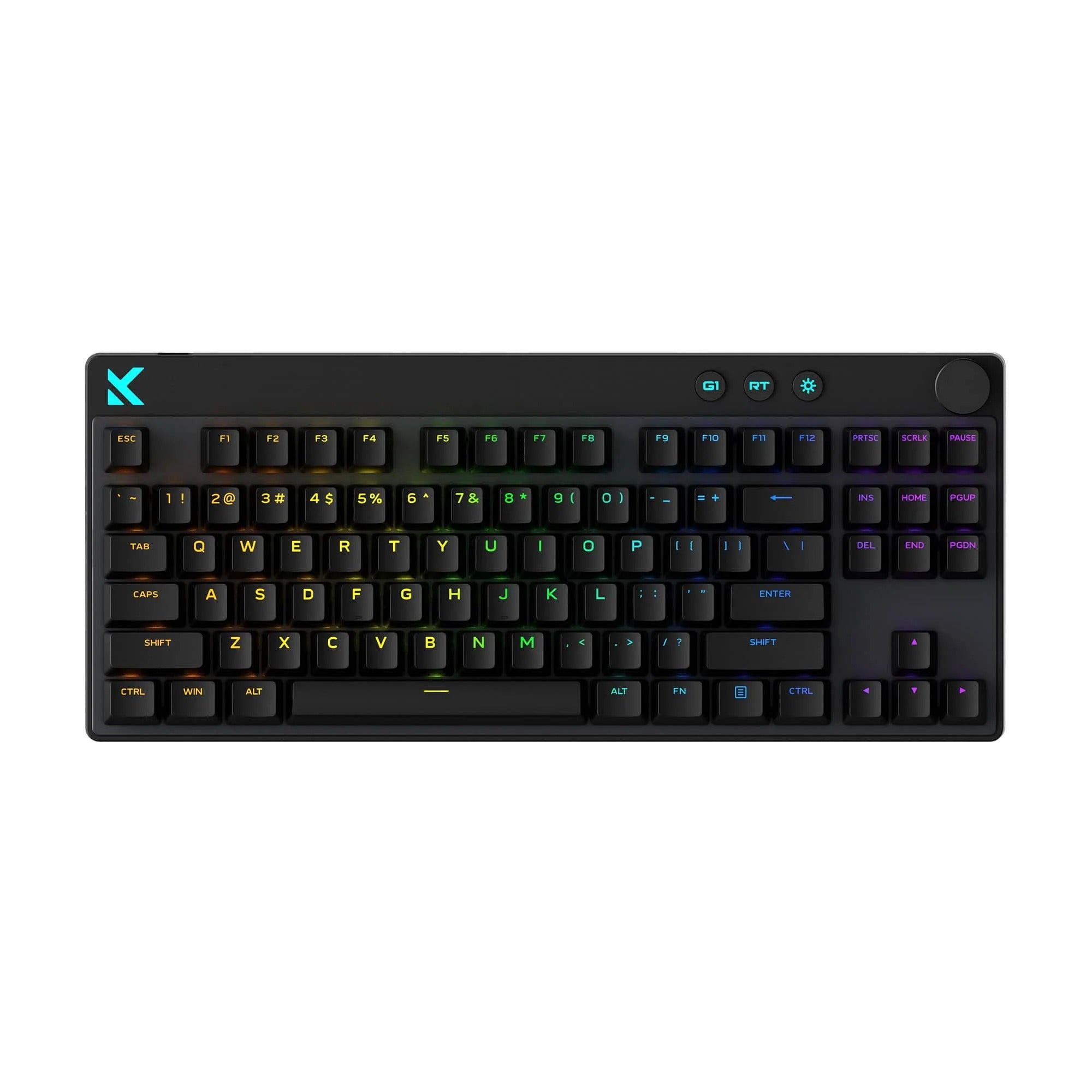 MCHOSE - Mix 87 HE Gaming Keyboard Black - Klawiatura Magnetyczna