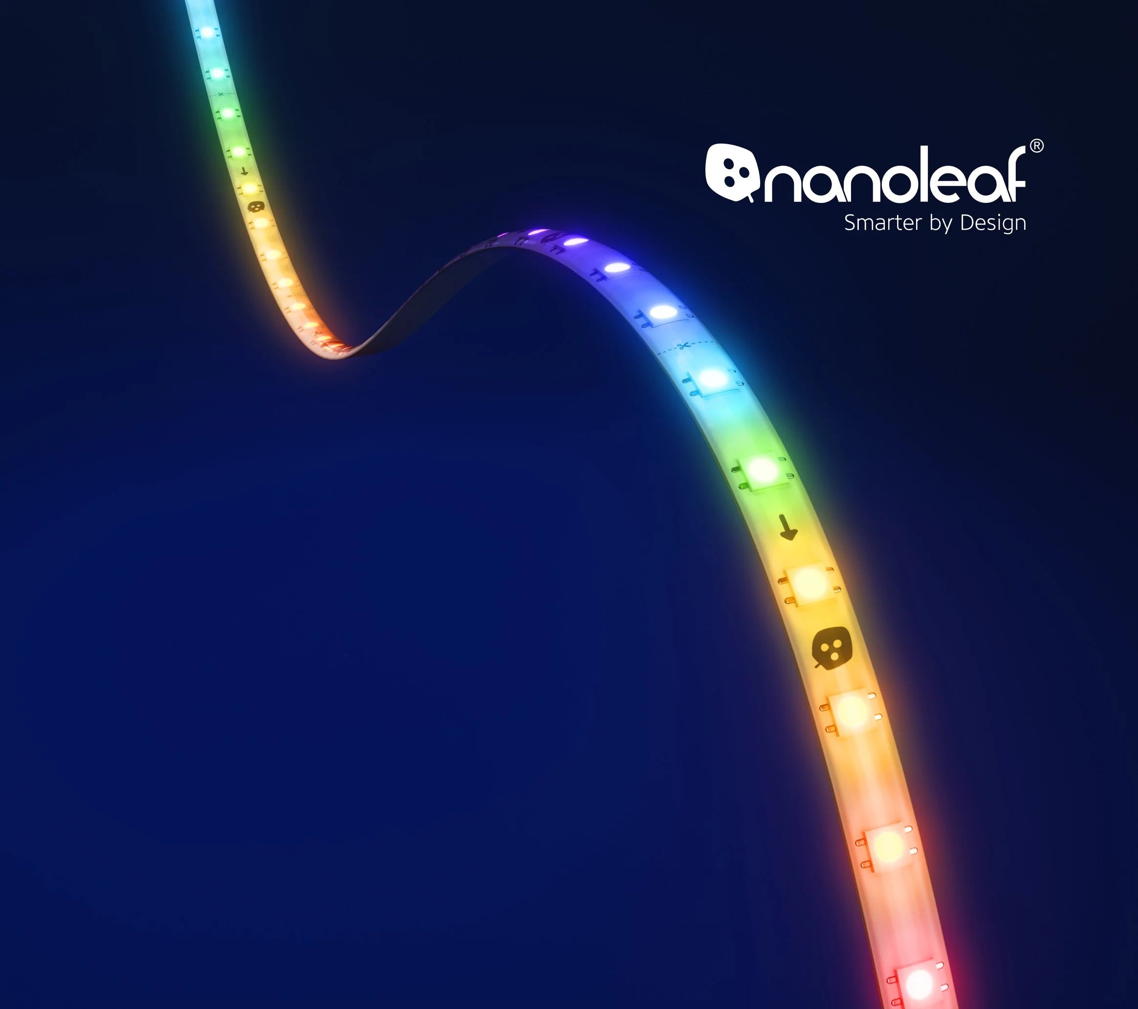 Nanoleaf Essentials - Smart Matter Multicolor HD Lightr Strip Starter Kit - Wielokolorowa Taśma LED