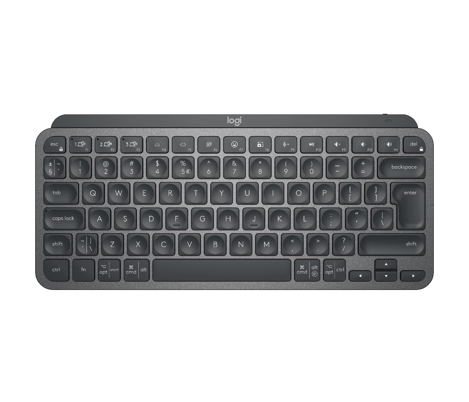 Logitech - MX Keys Mini - Podświetlana klawiatura bezprzewodowa