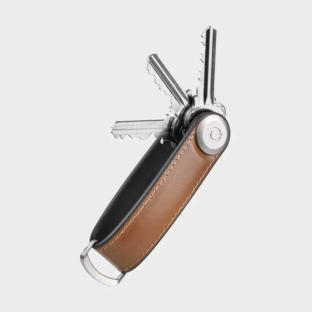 Orbitkey - Key Organizer Hybrid Leather - Skórzany Organizer do Kluczy