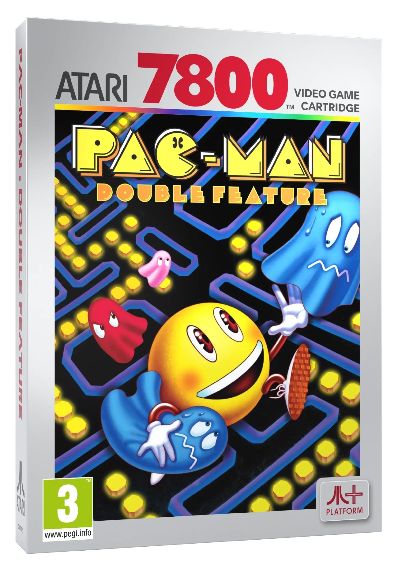 Atari - PAC-MAN: Double Feature 7800 - Zestaw Gier Retro