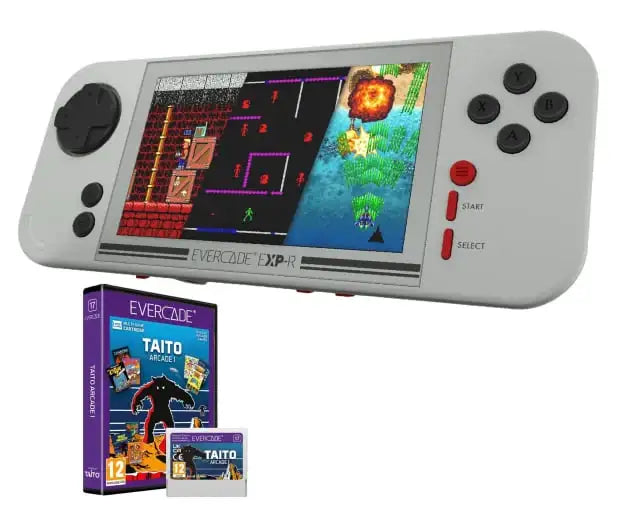 Evercade - EXP-R Retro Console + Taito Arcade 1 - Przenośna Konsola Retro