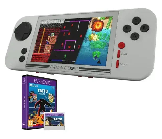 Evercade - EXP-R Retro Console + Taito Arcade 1 - Przenośna Konsola Retro