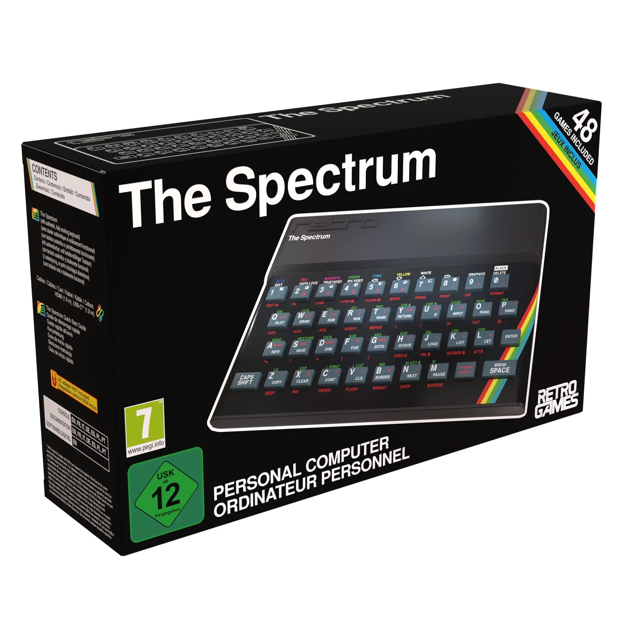 Retro Games - The Spectrum Console - Retro Konsola do Gier