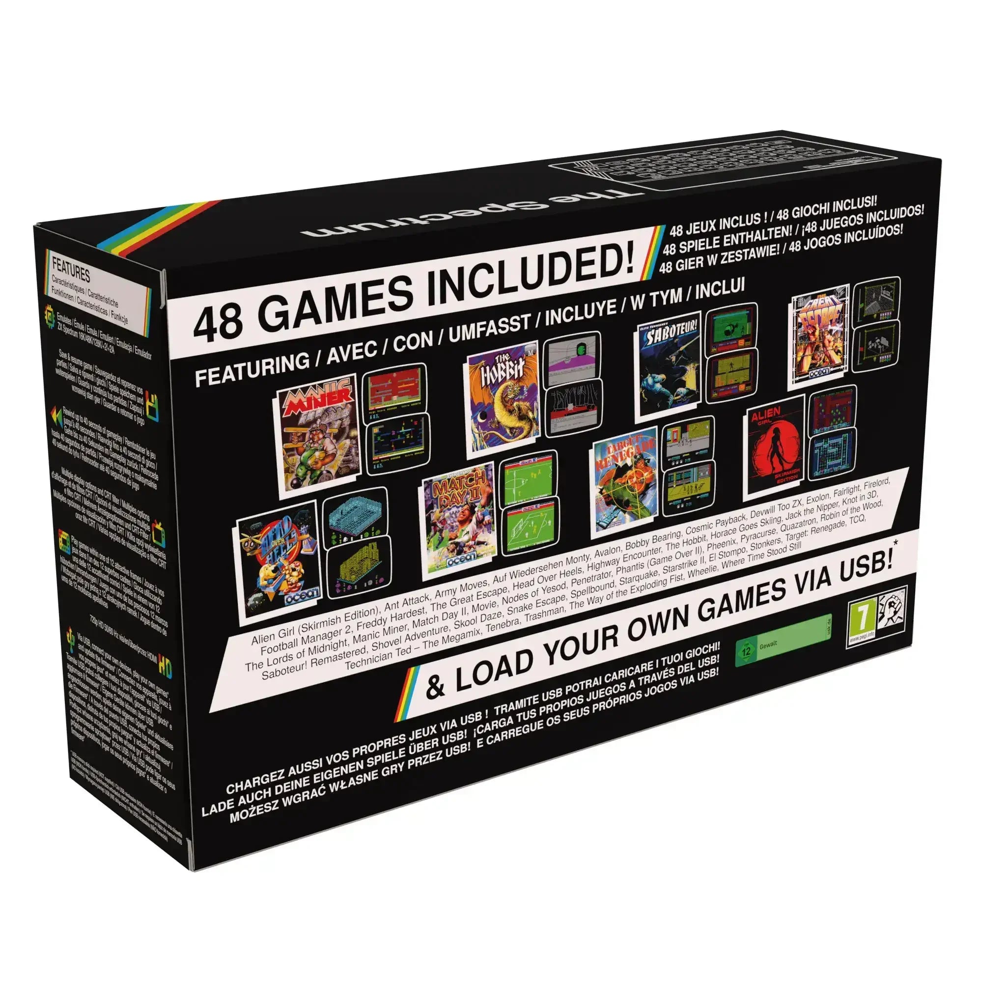 Retro Games - The Spectrum Console - Retro Konsola do Gier