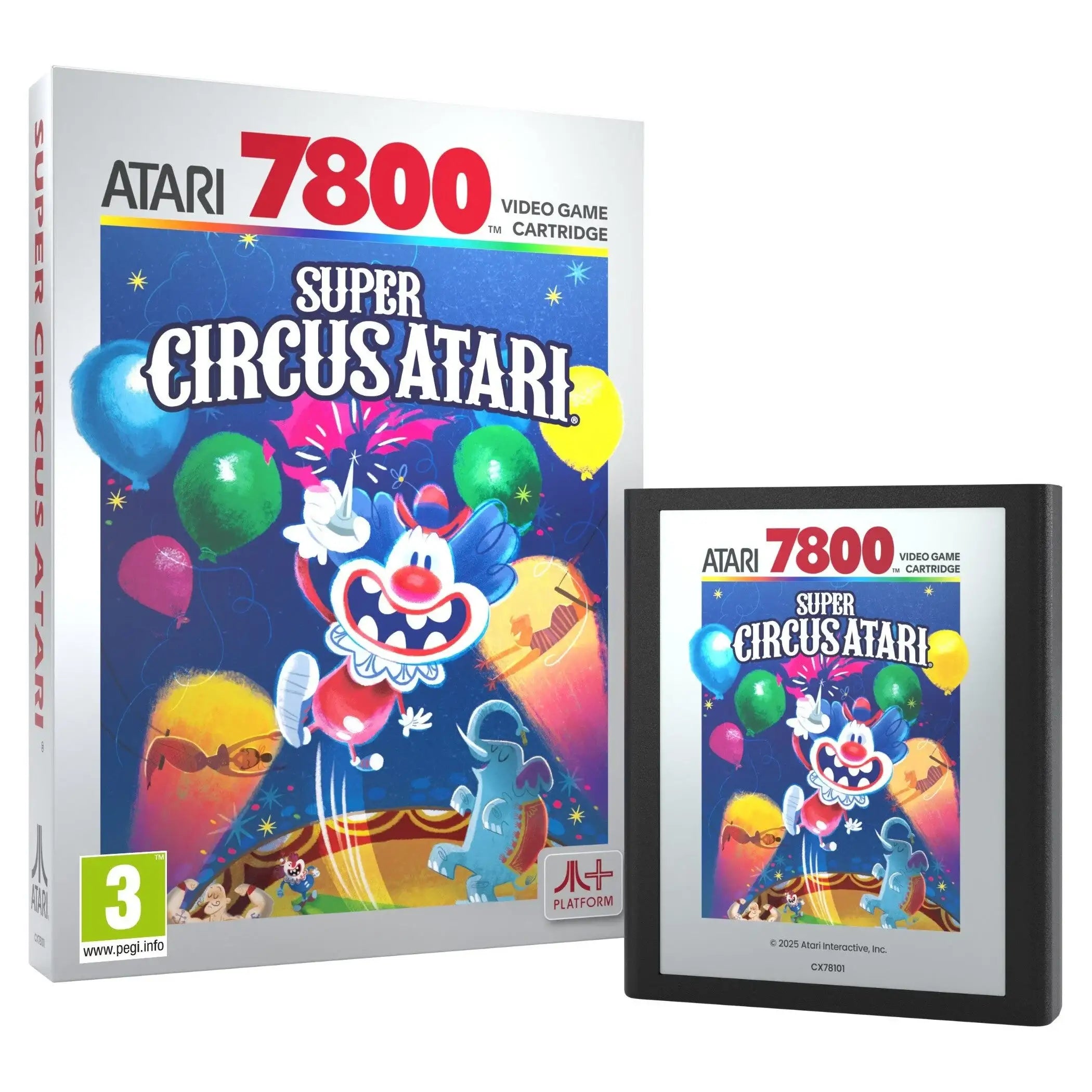 Atari - Super Circus Atari 7800 - Gra na Konsolę Atari