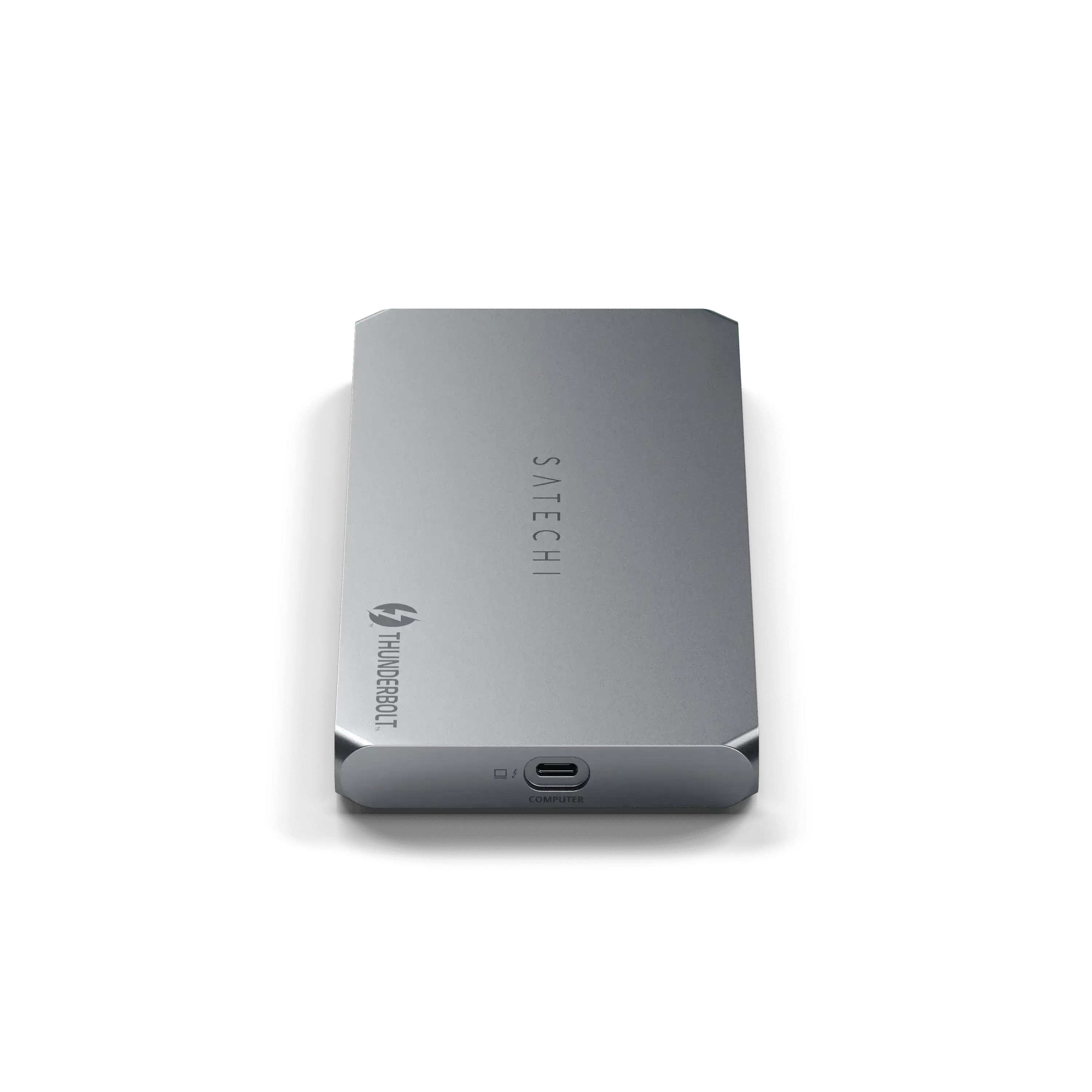 Stacja dokująca Thunderbolt 4, port USB-C, aluminiowa obudowa, akcesorium biurowe
