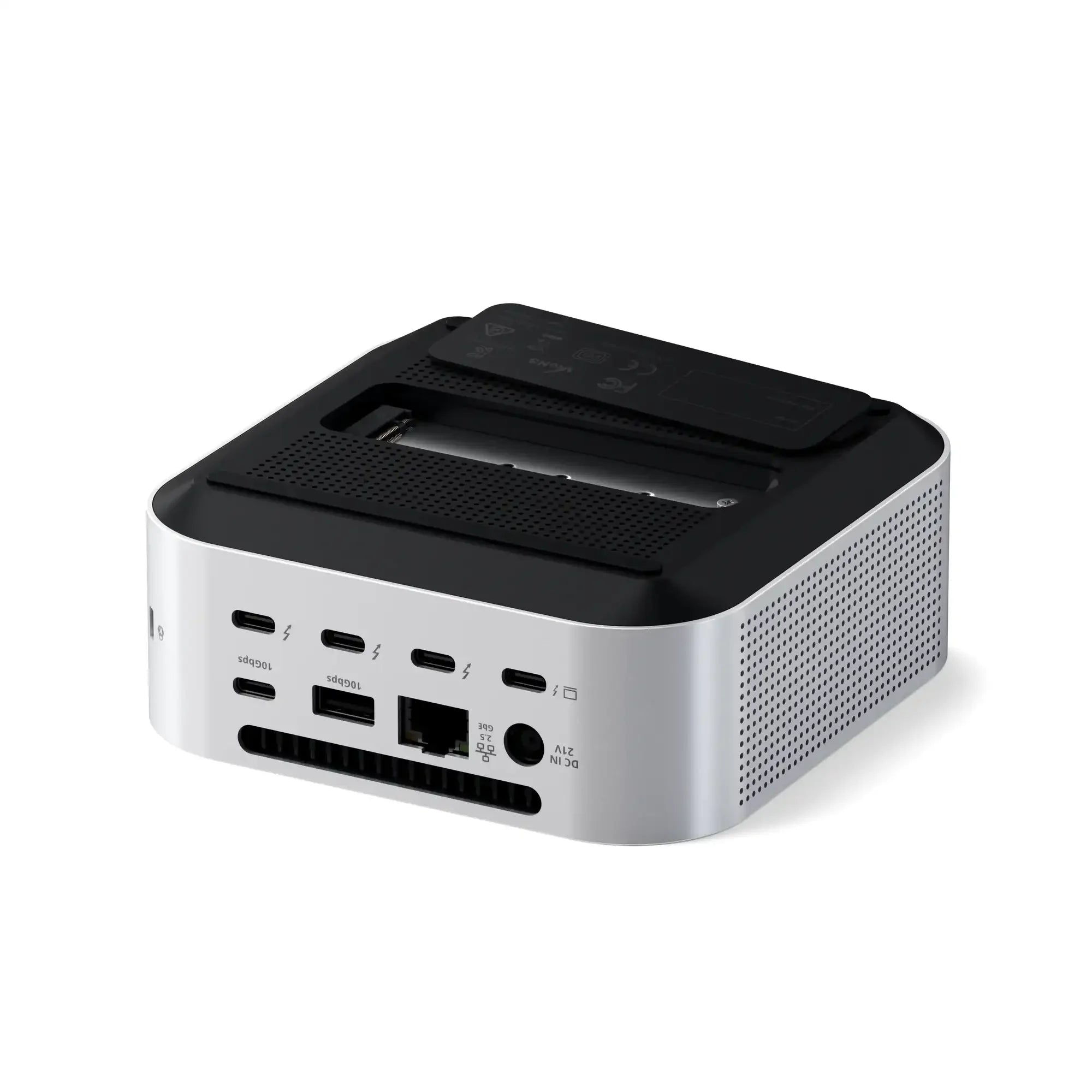 Satechi - Thunderbolt 5 CubeDock™ with SSD Enclosure - Stacja Dokująca Thunderbolt 5 Z Miejscem Na Dysk SSD