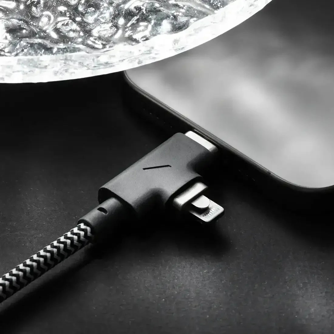 Native Union - Belt Cable Duo Pro 2.4M 240W (USB-C to USB-C & Lightning) - Kabel USB-C do USB-C i Lightning