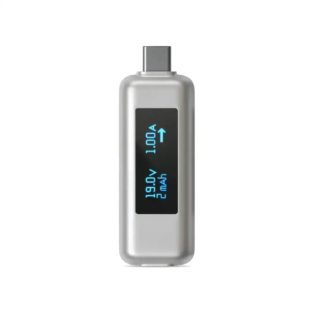 Tester USB-C do mierzenia napięcia i prądu, cyfrowy wyświetlacz, akcesorium biurowe
