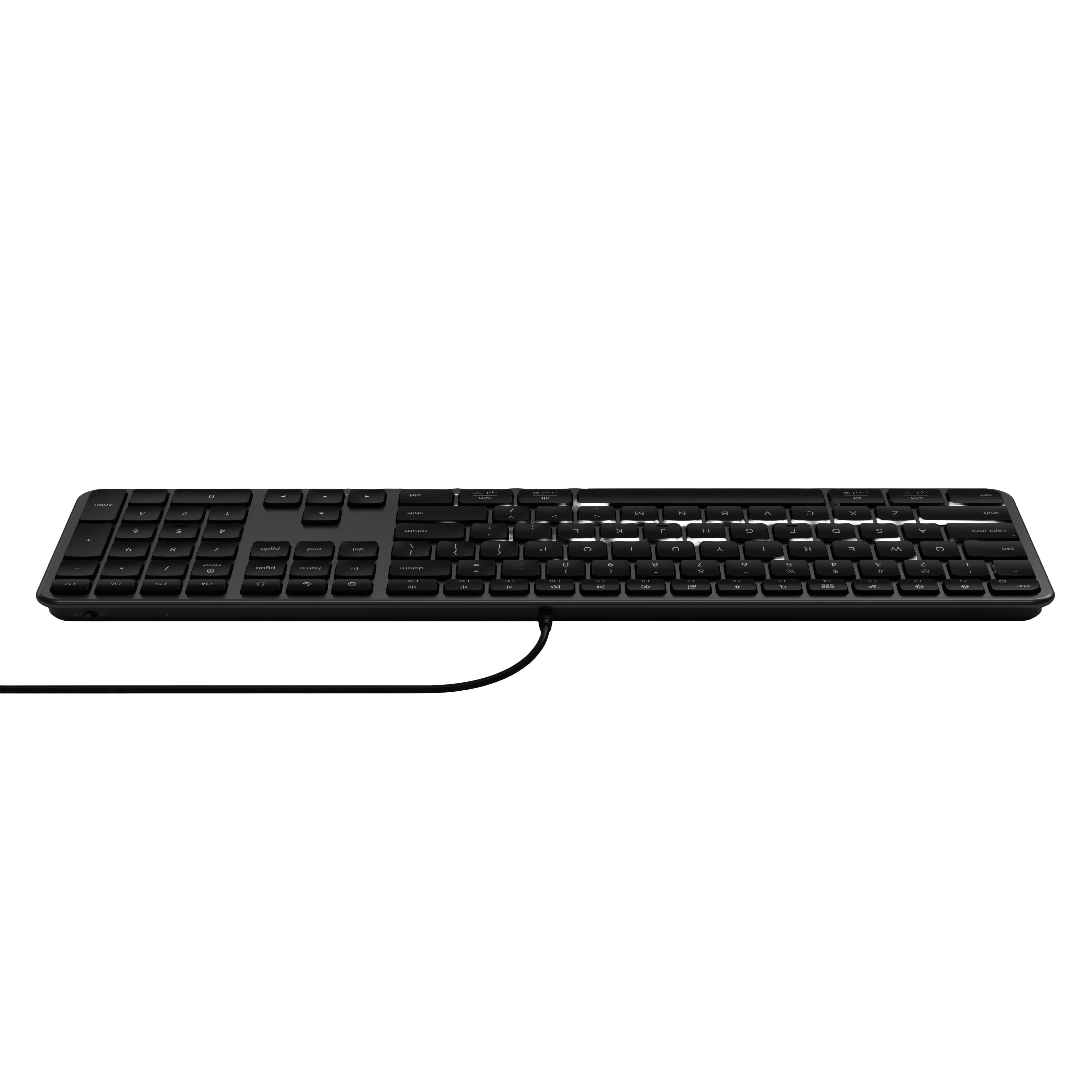 Satechi - Slim LX3 Wired Keyboard - Pełnowymiarowa Klawiatura Przewodowa
