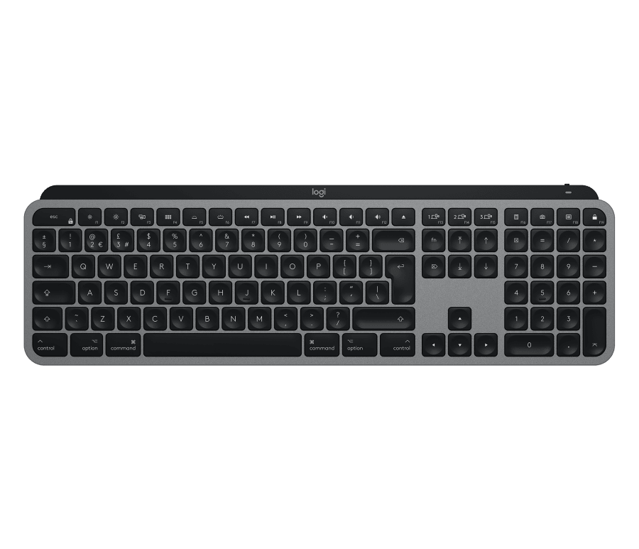 Logitech - MX Keys for Mac - Podświetlana klawiatura bezprzewodowa