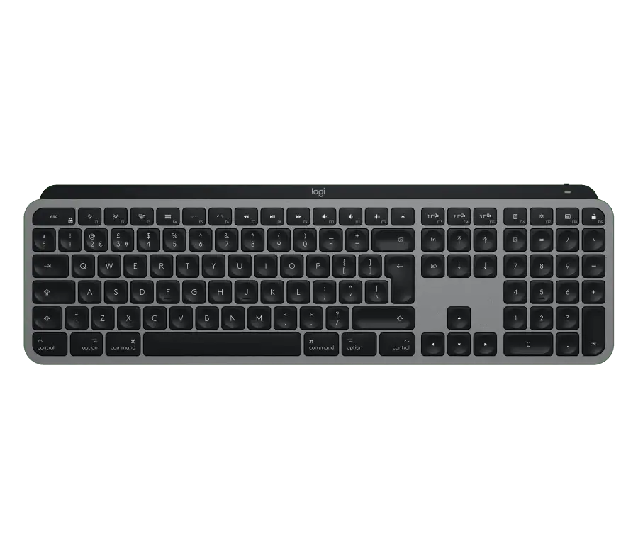 Logitech - MX Keys for Mac - Podświetlana klawiatura bezprzewodowa