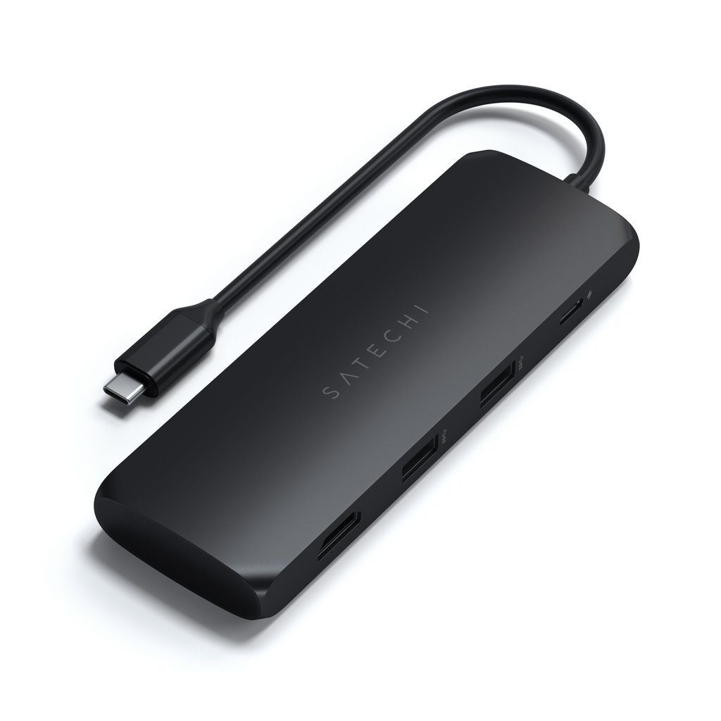 Satechi - USB-C Hybrid Multiport Adapter z miejscem na zewnętrzny dysk SSD