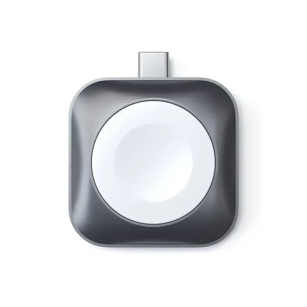 Magnetyczna ładowarka USB-C do Apple Watch, metalowa, minimalistyczny design, akcesorium do biura