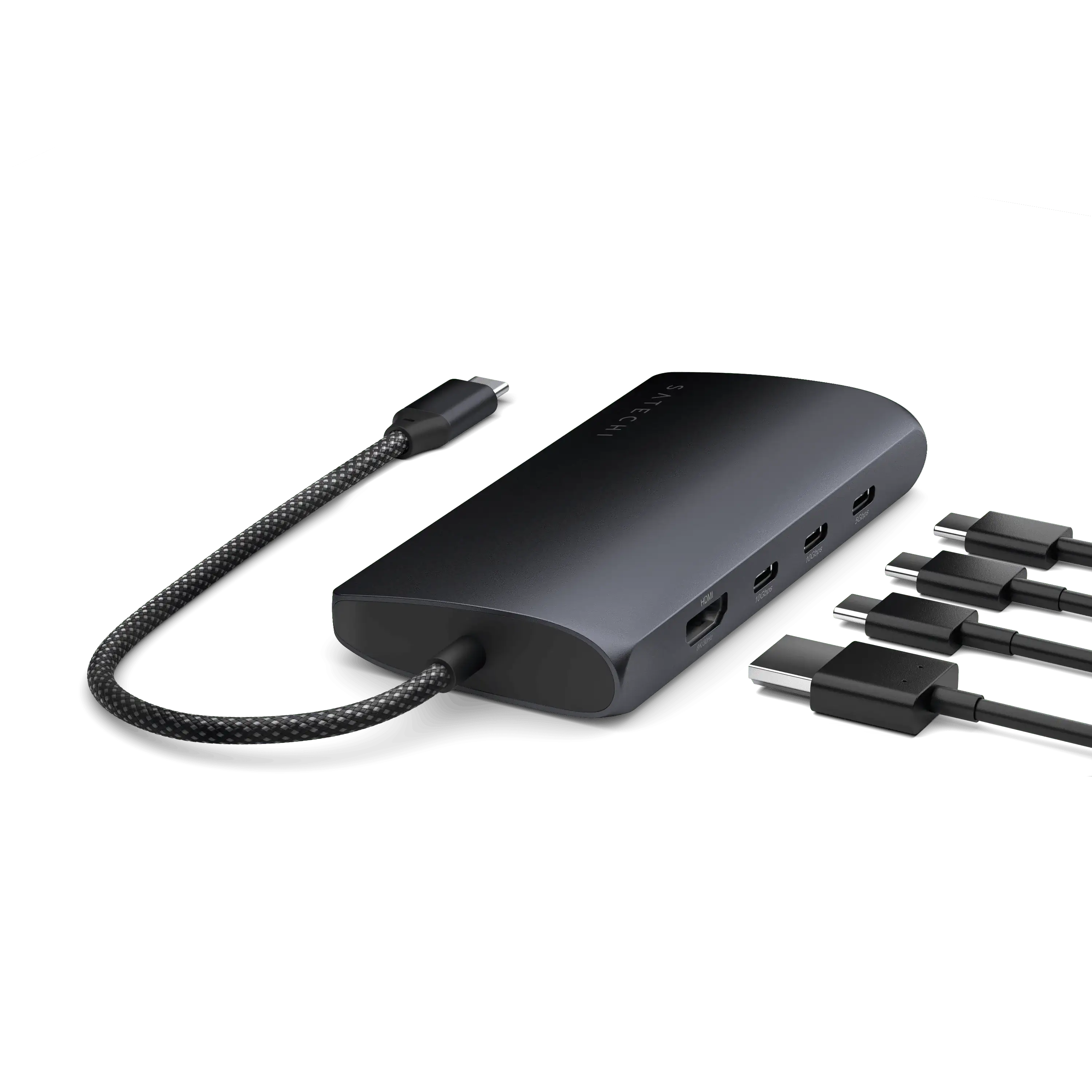 Satechi - USB-C Multiport Adapter 8K With Ethernet V3 - Wieloportowy Adapter USB-C