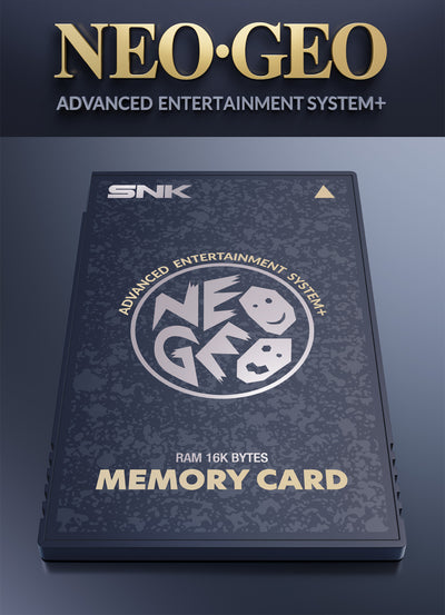 NEOGEO - AES+ Memory Card - Karta Pamięci Retro