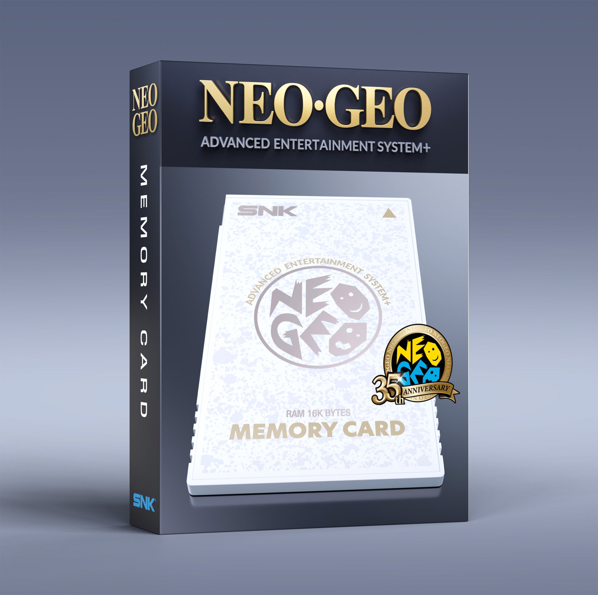 NEOGEO - AES+ Memory Card Anniversary Edition - Karta Pamięci Retro