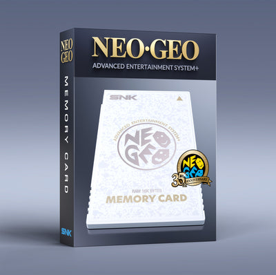 NEOGEO - AES+ Memory Card Anniversary Edition - Karta Pamięci Retro