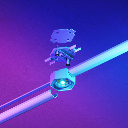 Nanoleaf Outdoor - 1D Smart Multicolor Permanent Lights Starter Kit - Zewnętrzna Taśma LED