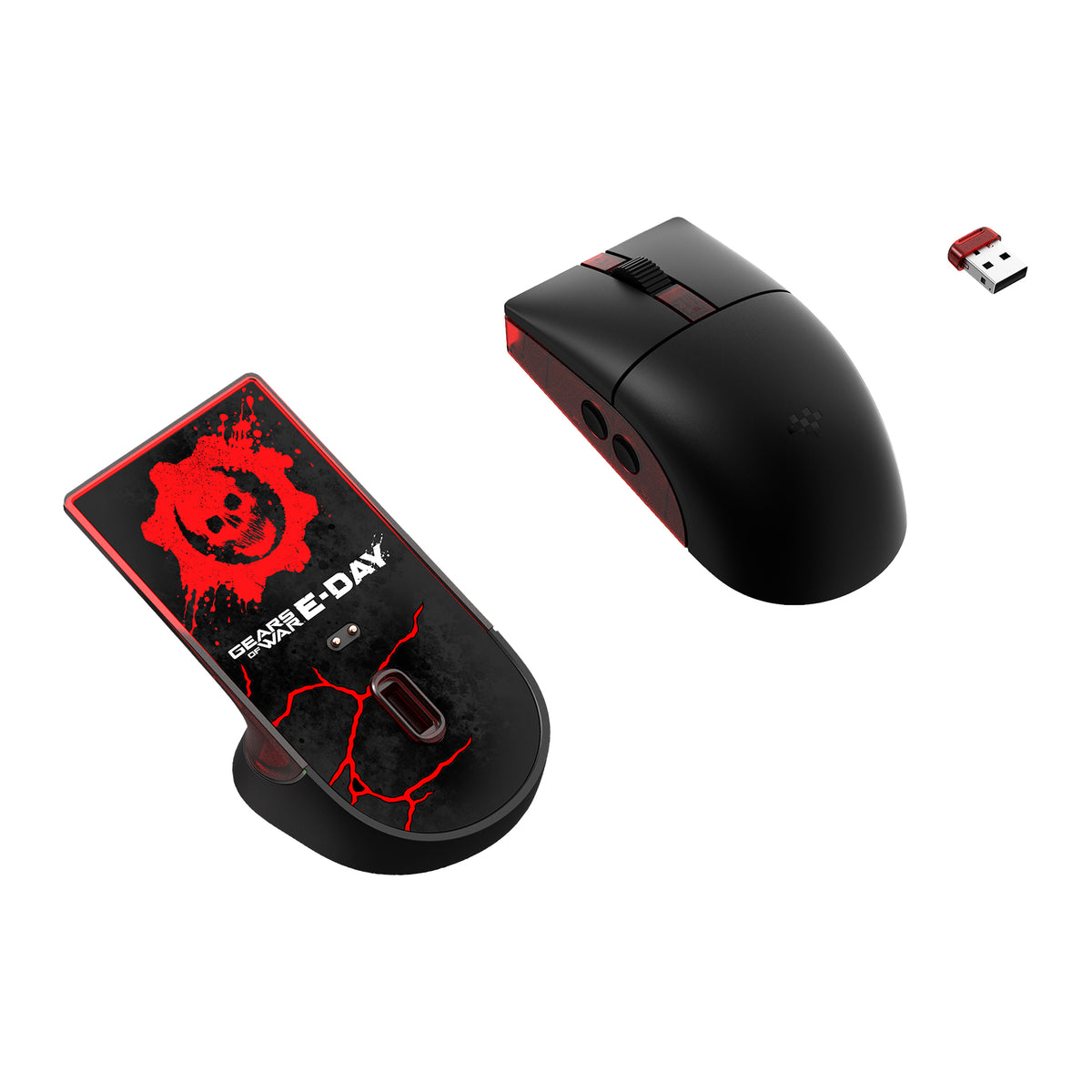8BitDo - Retro R8 Mouse Gears of War: E-Day - Myszka Bezprzewodowa Retro