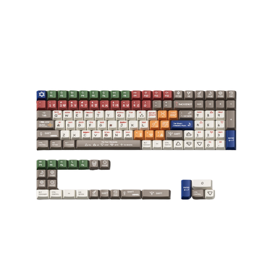 NuPhy - Alchemical Manuscripts Berry Profile Dye-Sub PBT Keycaps - Zestaw Keycapów