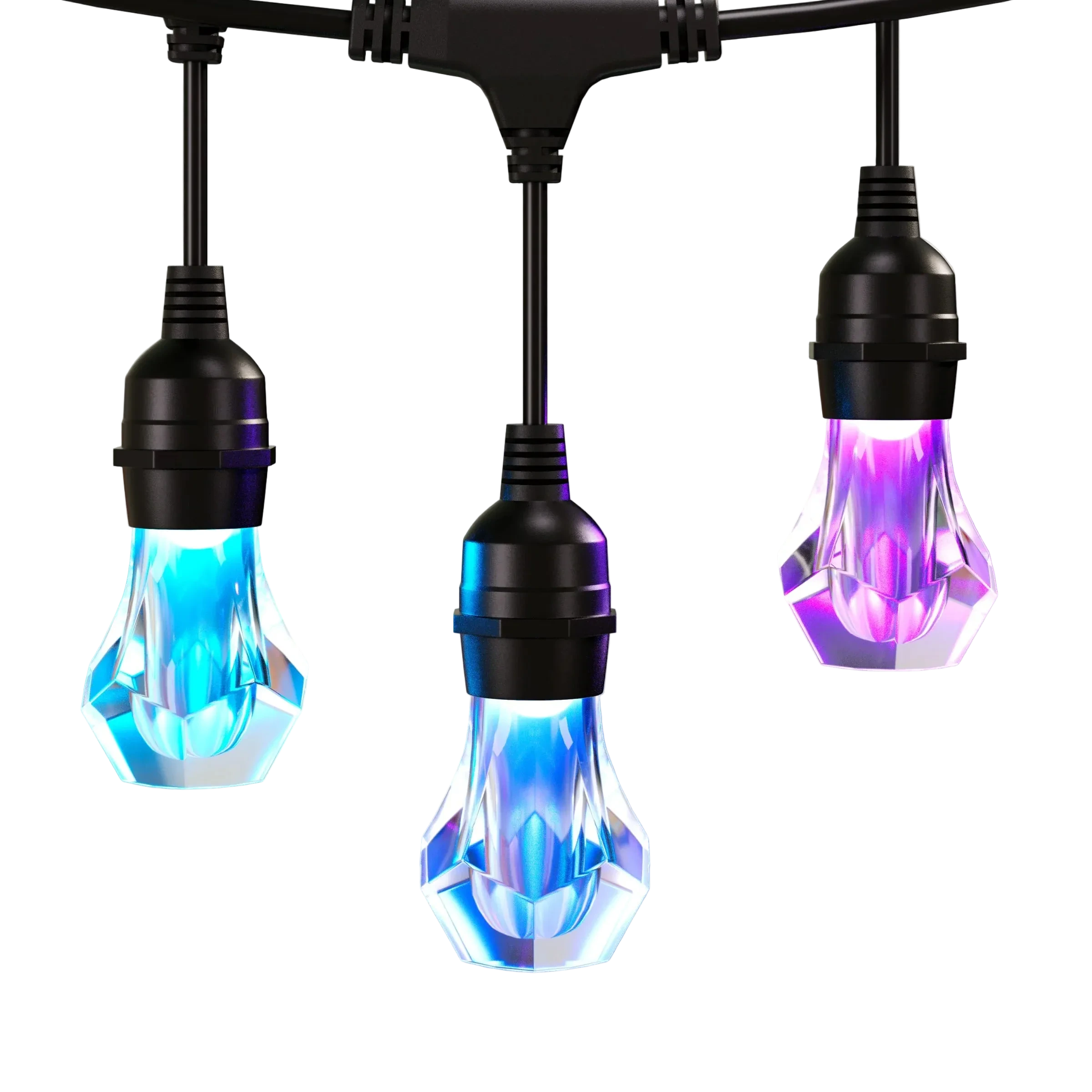 Nanoleaf Essentials - Smart Multicolour Outdoor String Light Expansion Pack - Wielokolorowe Lampki Zewnętrzne