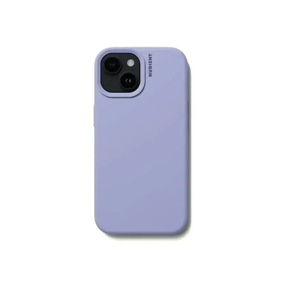 Fioletowe etui na smartfona, minimalistyczne, silikonowe, ochrona telefonu