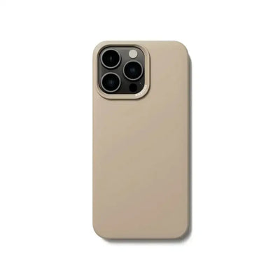 Beżowe etui na smartfona, minimalistyczny design, ochrona telefonu, akcesoria biurowe