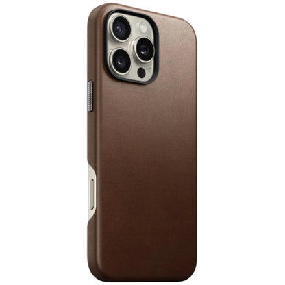 Nomad – Traditional Leather Case for iPhone 16 Pro / Pro Max with MagSafe - Skórzane Etui na iPhone z MagSafe