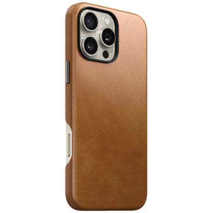 Nomad – Traditional Leather Case for iPhone 16 Pro / Pro Max with MagSafe - Skórzane Etui na iPhone z MagSafe
