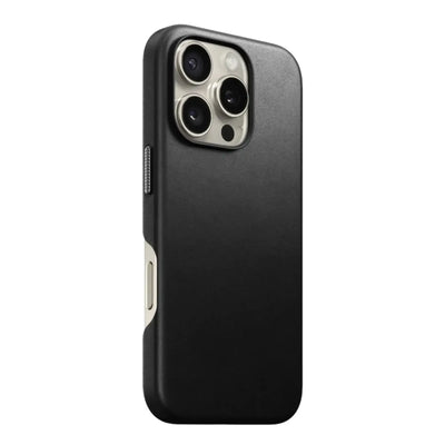 Czarne etui ochronne na smartfona z trzema aparatami, minimalistyczny design