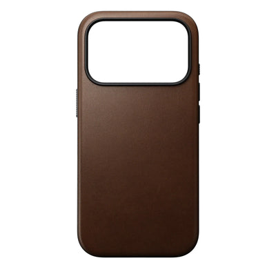 Nomad – Modern Leather Case for iPhone 17 / Pro / Pro Max with MagSafe - Skórzane Etui z MagSafe
