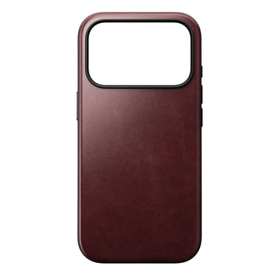 Nomad – Modern Leather Case for iPhone 17 / Pro / Pro Max with MagSafe - Skórzane Etui z MagSafe