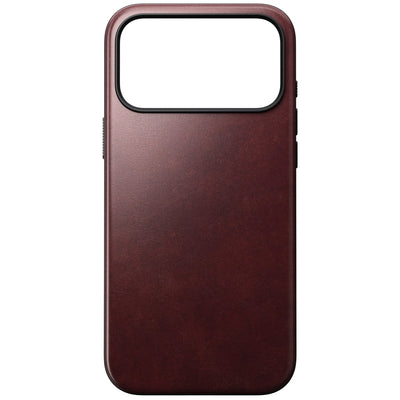 Nomad – Modern Leather Case for iPhone 17 / Pro / Pro Max with MagSafe - Skórzane Etui z MagSafe
