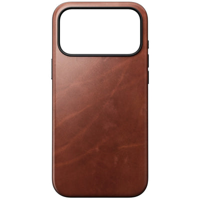 Nomad – Modern Leather Case for iPhone 17 / Pro / Pro Max with MagSafe - Skórzane Etui z MagSafe