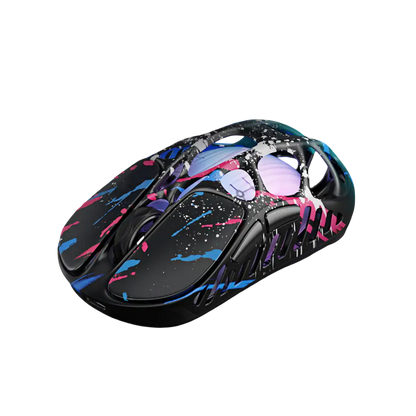 GravaStar - Mercury X Pro Special Edition Neon Graffiti Wireless Gaming Mouse - Bezprzewodowa Myszka Gamingowa