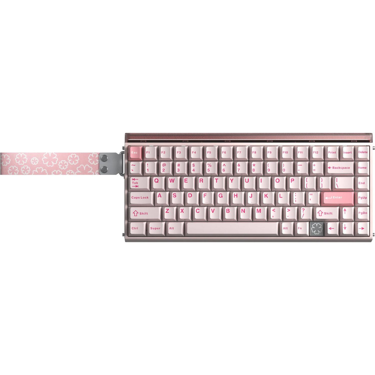AULA - Hero 75HE - High-Performance Magnetic Switch Keyboard Pink - Magnetyczna Klawiatura Gamingowa