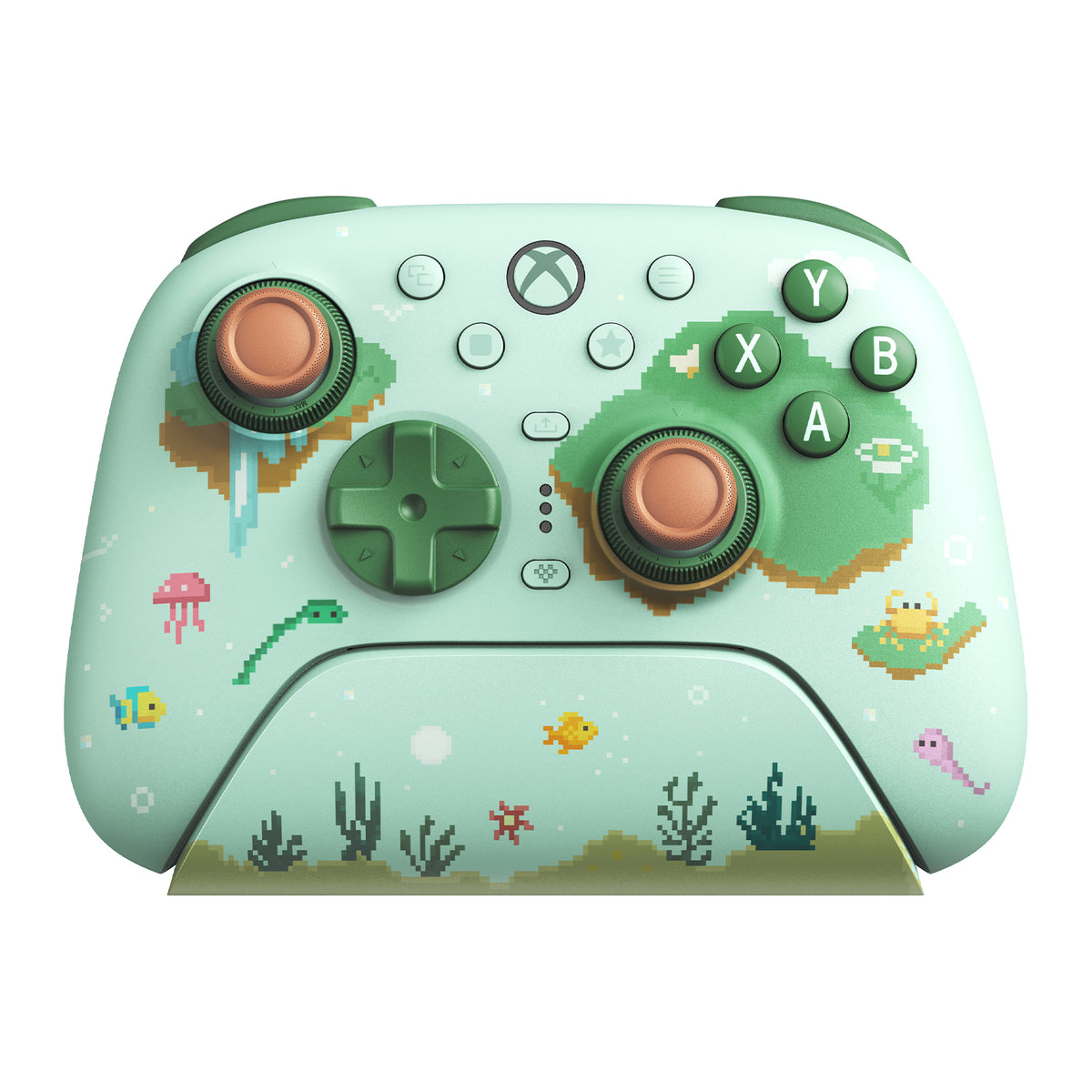 8BitDo - Ultimate 3 Controller Xbox Mossy Lagoon - Kontroler ze Stacją Ładującą