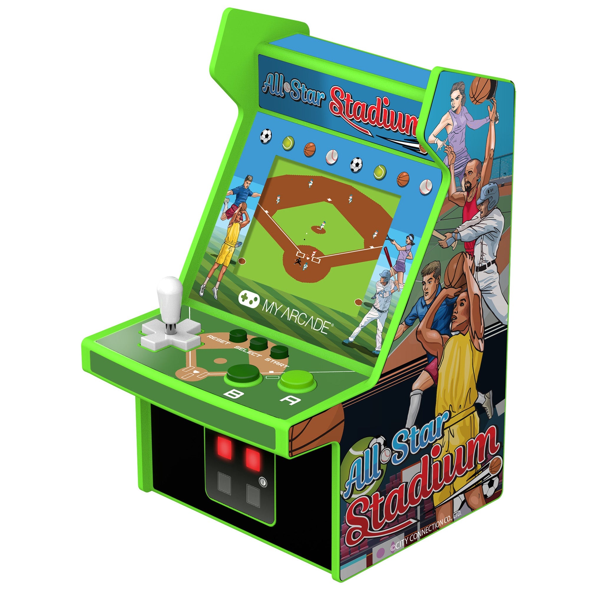 My Arcade - All-Star Stadium Micro Player DGUNL-4126 - Kolekcjonerska Konsola Retro